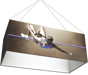 Rectangle 8' x 4' Hanging Structure & Single Sided Graphic