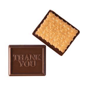 Rectangle Custom Molded Chocolate Cookie