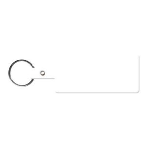 Rectangle Flexible Key Tag