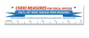 Rectangle Ruler Magnet - Full Color (1.5" x 6.25")
