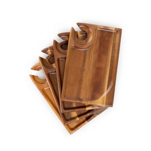 Rectangle Wine Appetizer Plates