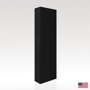Rectangular Ebony Award 11"