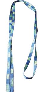 Recycled Polyester Dye Sublimated 3/8"x45" Shoelaces (Domestically Produced)