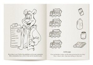 Recycling Coloring Book Fun Pack Set