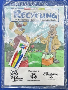 Recycling Coloring Book Fun Pack Set