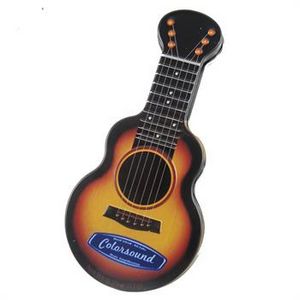 Red Acoustic Guitar Shaped Mint Tin