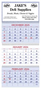 Red & Blue Commercial Planner