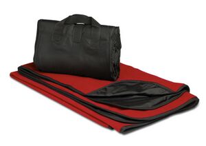 Red Fleece Picnic Explorer Blanket