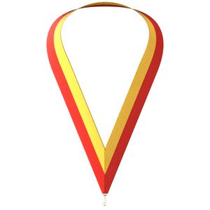 Red & Gold Neckband (1-1/2" x 34")