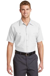 Red Kap Short Sleeve Industrial Work Shirt.