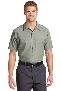 Red Kap Short Sleeve Industrial Work Shirt.