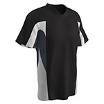 Relief V-Neck Jersey;