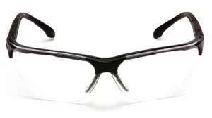 Black Frame with Clear Lens