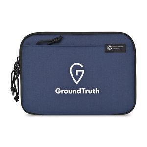 Renew AWAREâ„¢ rPET Slim Tech Organizer - Navy
