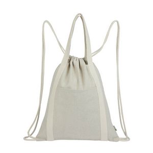 Renew II 9 oz. Recycled Cotton Drawstring Bag