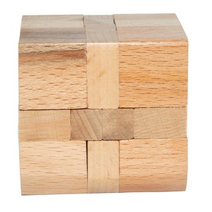 Rhombus Wooden Puzzle