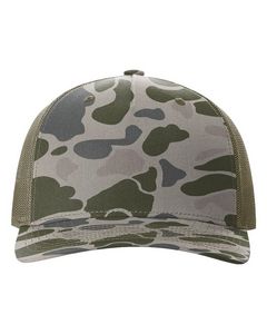 RichardsonÂ® 5-Panel Printed Trucker Cap