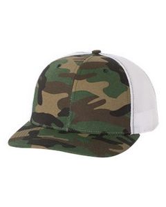 Richardson® Patterned Snapback Trucker Cap