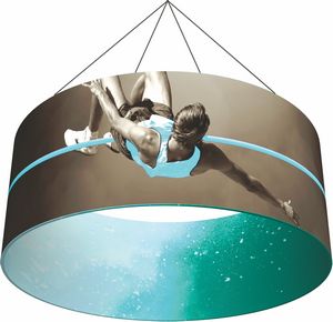 Ring 8' x 4' Hanging Structure & Double Sided Graphic