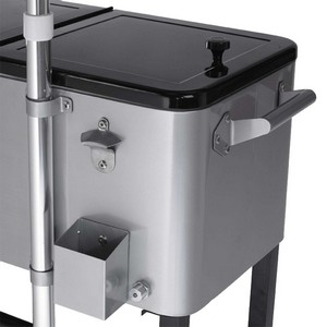 Rolling Cooler Vending Cart