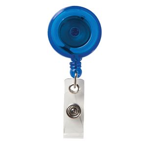 Round Badge Reel w/Alligator Clip