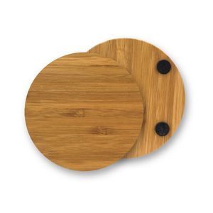 Round Bamboo Coaster