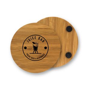 Round Bamboo Coaster
