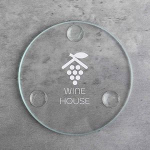 Round Glass Coaster