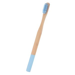 Round Handle Bamboo Toothbrush For Adult