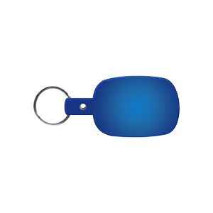 Round Rectangle Flexible Key Tag