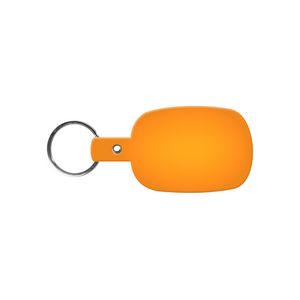 Round Rectangle Flexible Key Tag