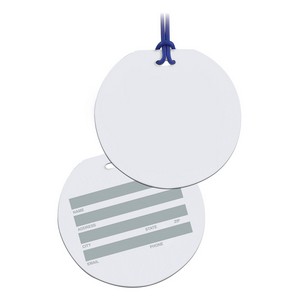 Round Write On Surface Tag