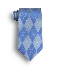 Royal Blue Argyle Silk Tie
