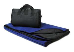 Royal Blue Fleece Explorer Picnic Blanket