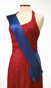 Royal Blue Pageant Sash