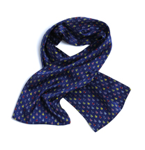 Royal Regatta Silk Scarf - 8"x45"