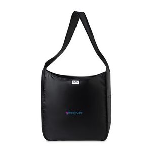 RuMeÂ® Recycled Crossbody Tote - Black