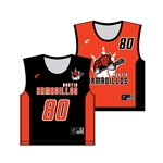 SAMPLE Juice Lacrosse Single Ply Reversible Sleeveless Jersey; Fusion Mesh; Adult; M