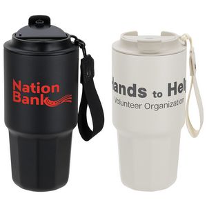 SENSOÂ® Dash 21 oz Vacuum Insulated Stainless Steel Tumbler with Hand Strap