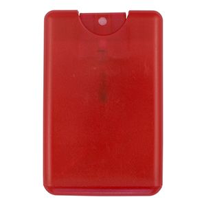 "SanCard" 20 ml. Antibacterial Hand Sanitizer Spray in Credit Card Shape Bottle (PhotoImage Â® Full