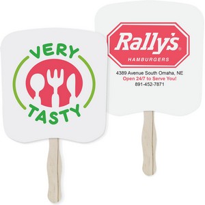 Sandwich Hand Fan (Two-Sided)