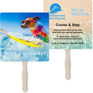Sandwich Hand Fan (Two-Sided)
