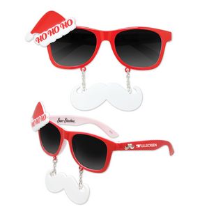 Santa Sun-StacheÂ® Sunglasses