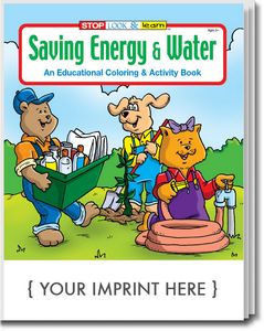 Saving Energy and Water Coloring Book