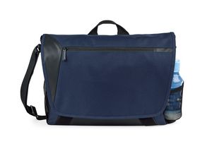 Sawyer Laptop Messenger Bag - Navy Blue