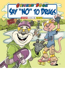 Say "No" To Drugs Sticker Book