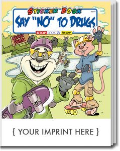 Say "No" To Drugs Sticker Book