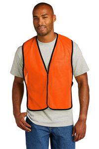 Screen Print CornerStoneÂ® Enhanced Visibility Mesh Vest