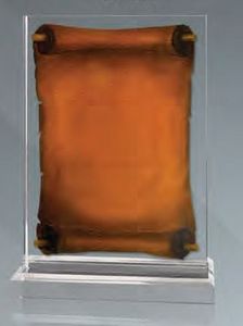 Scroll Award (7"x5"x2")