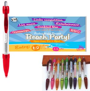 Scroll Banner Pen